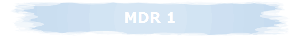MDR 1